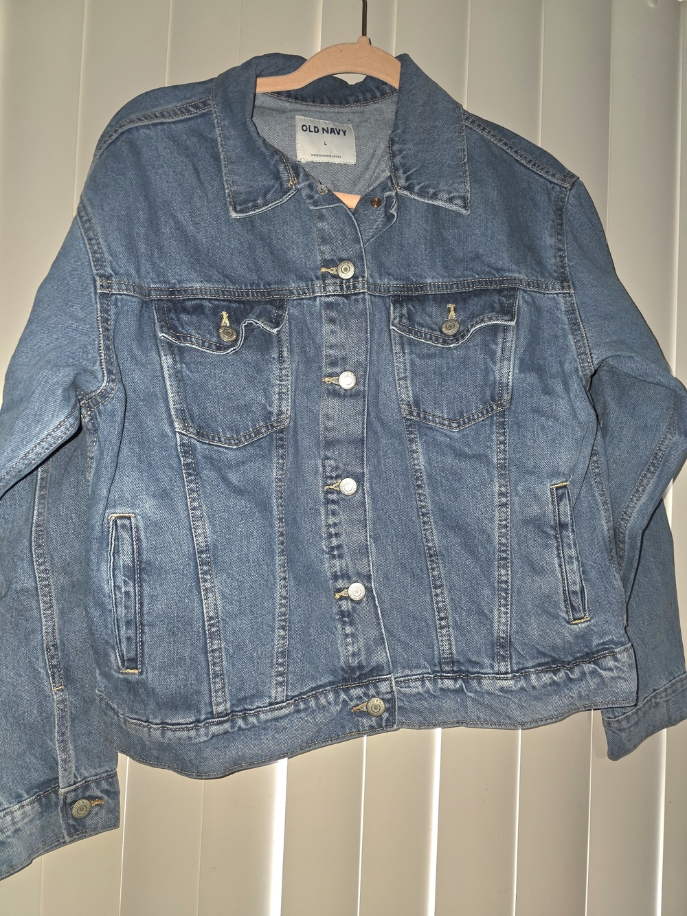 Old Navy Light Blue Denim Trucker Jacket